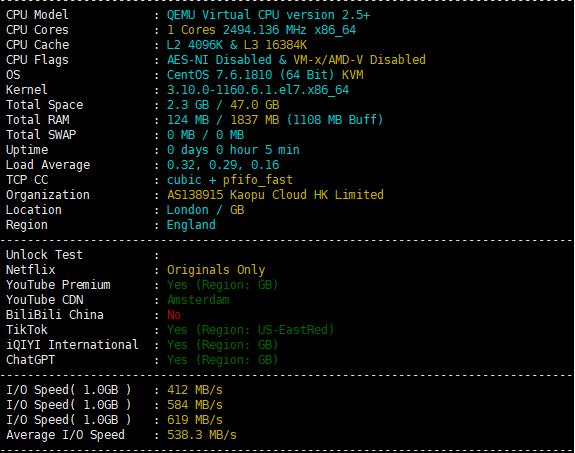 Performance Comparison of DigitalOcean, LightNode, and SurferCloud's Lowest Configuration VPS Plans in London, UK