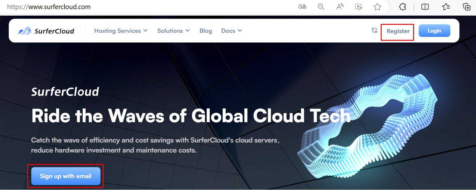 Step-by-Step Guide: How to Register a SurferCloud Account and Purchase a Cloud Server