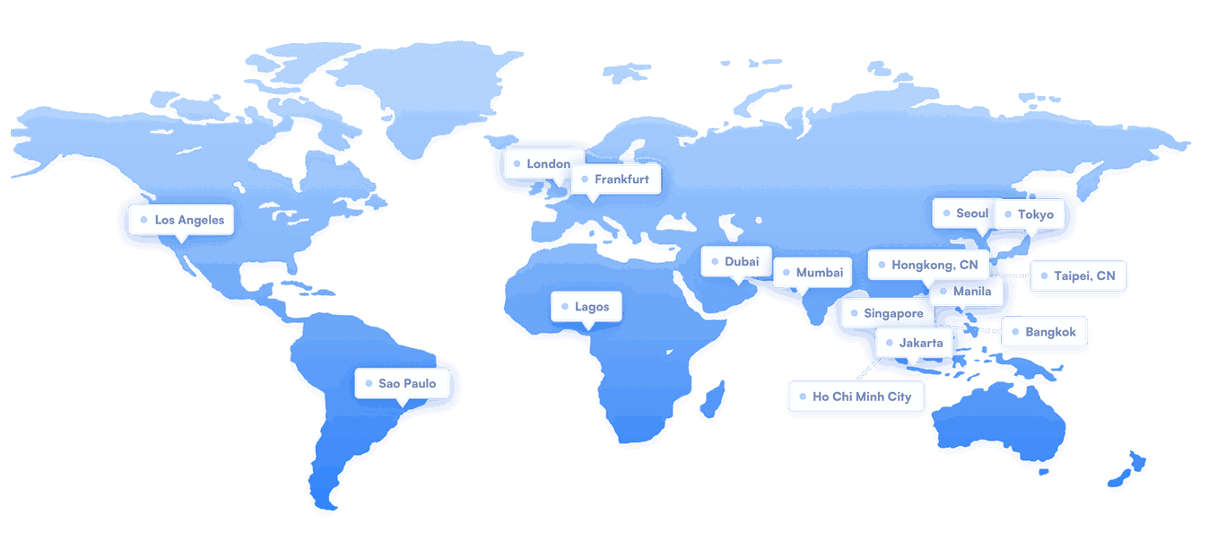 SurferCloud: Expanding Global Reach with 16 Availability Zones in 15 Regions