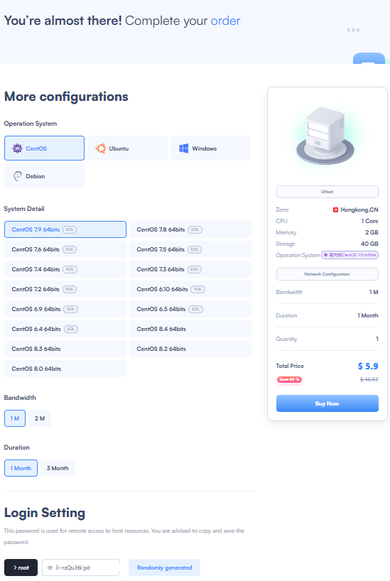 Guide to Acquiring SurferCloud UHost Cloud Server for Just $5.90 in the First Month