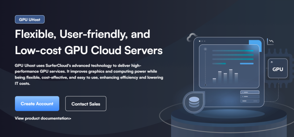 SurferCloud GPU UHost: Flexible, User-Friendly, and Affordable GPU Cloud Hosting