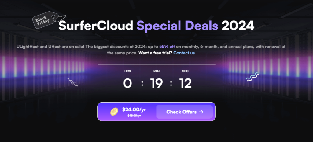 Guide to Buying Black Friday VPS for 55% Off on SurferCloud