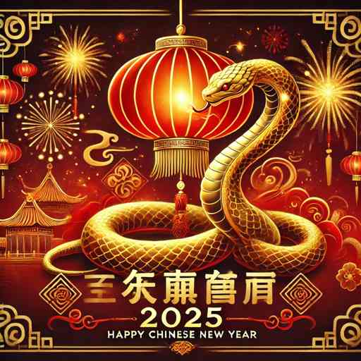 🐍 Happy Chinese New Year 2025 – Wishing You a Prosperous Year of the Snake! 🐍