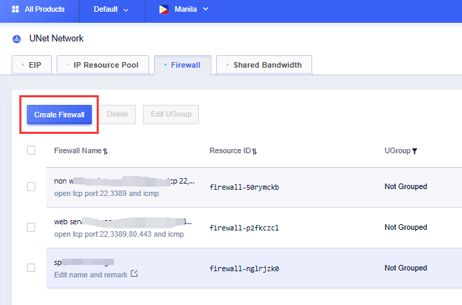 How to Open Port for ULightHost on SurferCloud Pannel